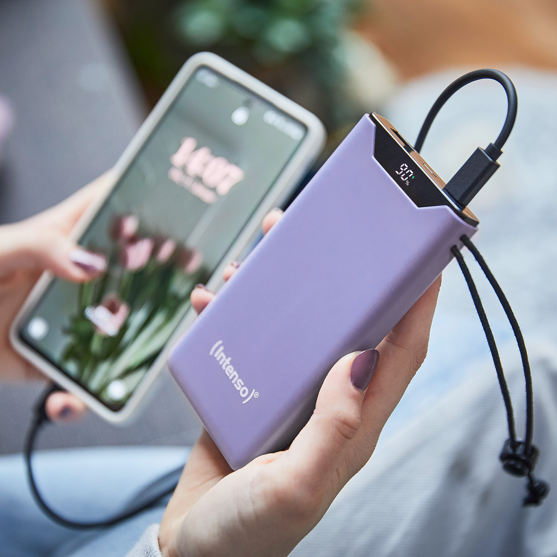 power bank will accompany you in style