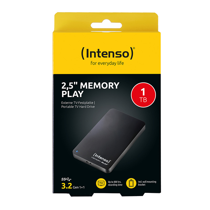 te intenso 2 5 zoll memory play